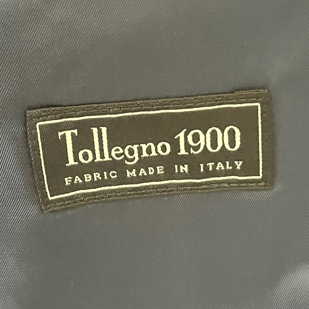 J Crew Ludlow Tollegno 1900 Italian Wool Charcoal‎ Gray Blazer Jacket Size 42L - Picture 4 of 8